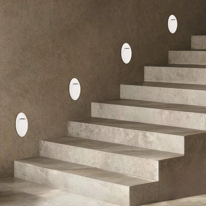 STEPART KLV-101-0103 Φωτιστικό Σκαλοπατιού / Διαδρόμου LED 3W 375lm 45° AC 220-240V Αδιάβροχο IP65 Θερμό Λευκό 2700K - Lumileds SMD Chip & TÜV SÜD Driver - Λευκό Ματ - Μ13 x Π5.5 x Υ26