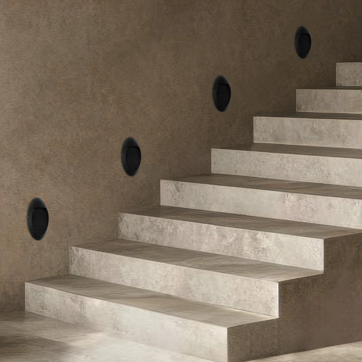 STEPART KLV-101-0101 Φωτιστικό Σκαλοπατιού / Διαδρόμου LED 3W 375lm 45° AC 220-240V Αδιάβροχο IP65 Θερμό Λευκό 2700K - Lumileds SMD Chip & TÜV SÜD Driver - Μαύρο Ματ - Μ13 x Π5.5 x Υ26