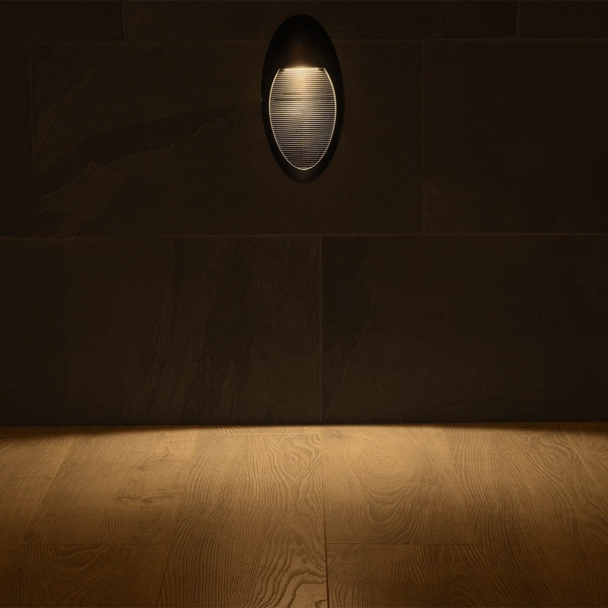 STEPART KLV-101-0101 Φωτιστικό Σκαλοπατιού / Διαδρόμου LED 3W 375lm 45° AC 220-240V Αδιάβροχο IP65 Θερμό Λευκό 2700K - Lumileds SMD Chip & TÜV SÜD Driver - Μαύρο Ματ - Μ13 x Π5.5 x Υ26