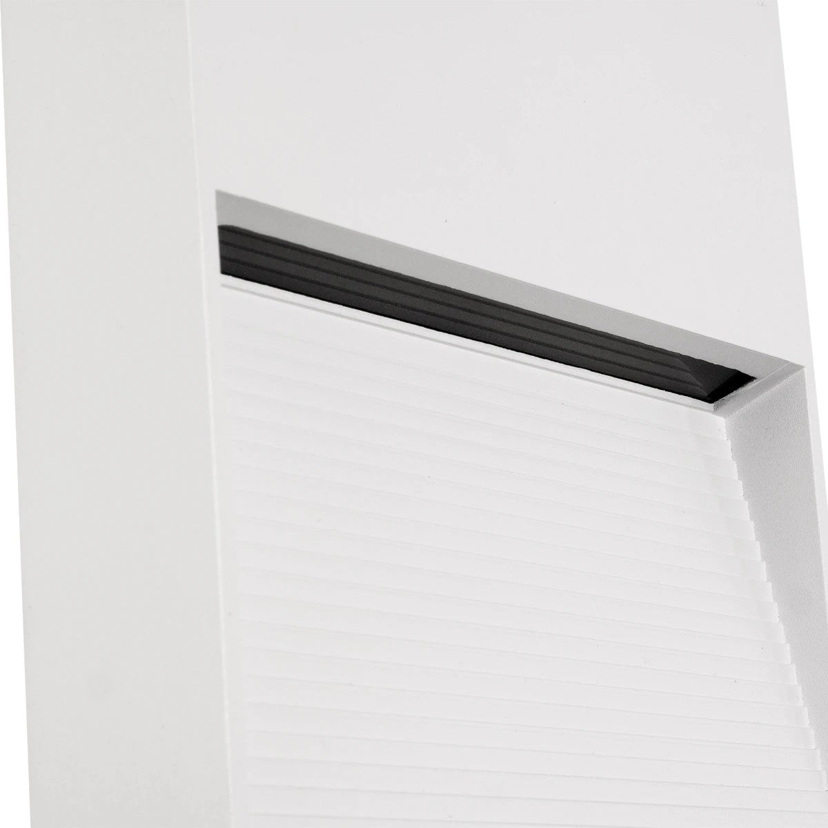 STEPART KLV-101-0106 Φωτιστικό Σκαλοπατιού / Διαδρόμου LED 4W 500lm 45° AC 220-240V Αδιάβροχο IP65 Θερμό Λευκό 2700K - Lumileds SMD Chip & TÜV SÜD Driver - Λευκό Ματ - Μ15 x Π3.5 x Υ15