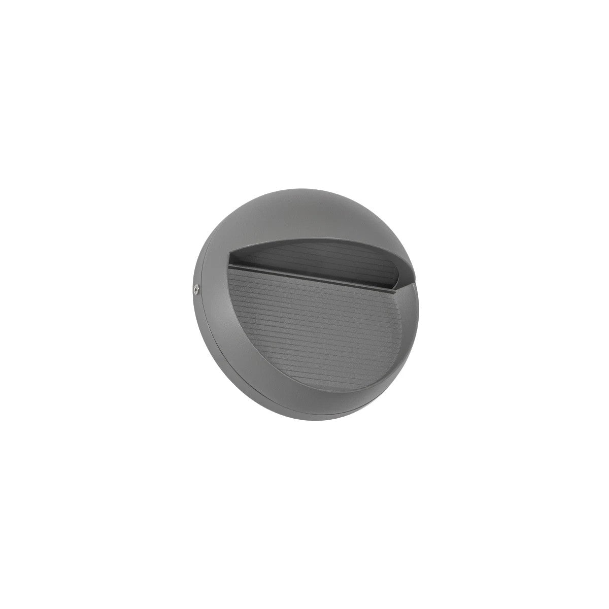 STEPART KLV-101-0096 Φωτιστικό Σκαλοπατιού / Διαδρόμου LED 3W 375lm 45° AC 220-240V Αδιάβροχο IP65 Θερμό Λευκό 2700K - Lumileds SMD Chip & TÜV SÜD Driver - Γκρι Ανθρακί Ματ - Μ16 x Π8 x Υ16