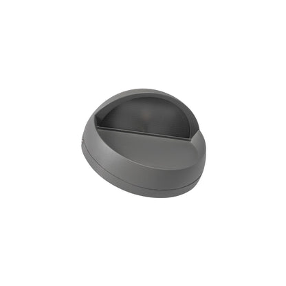 STEPART KLV-101-0096 Φωτιστικό Σκαλοπατιού / Διαδρόμου LED 3W 375lm 45° AC 220-240V Αδιάβροχο IP65 Θερμό Λευκό 2700K - Lumileds SMD Chip & TÜV SÜD Driver - Γκρι Ανθρακί Ματ - Μ16 x Π8 x Υ16