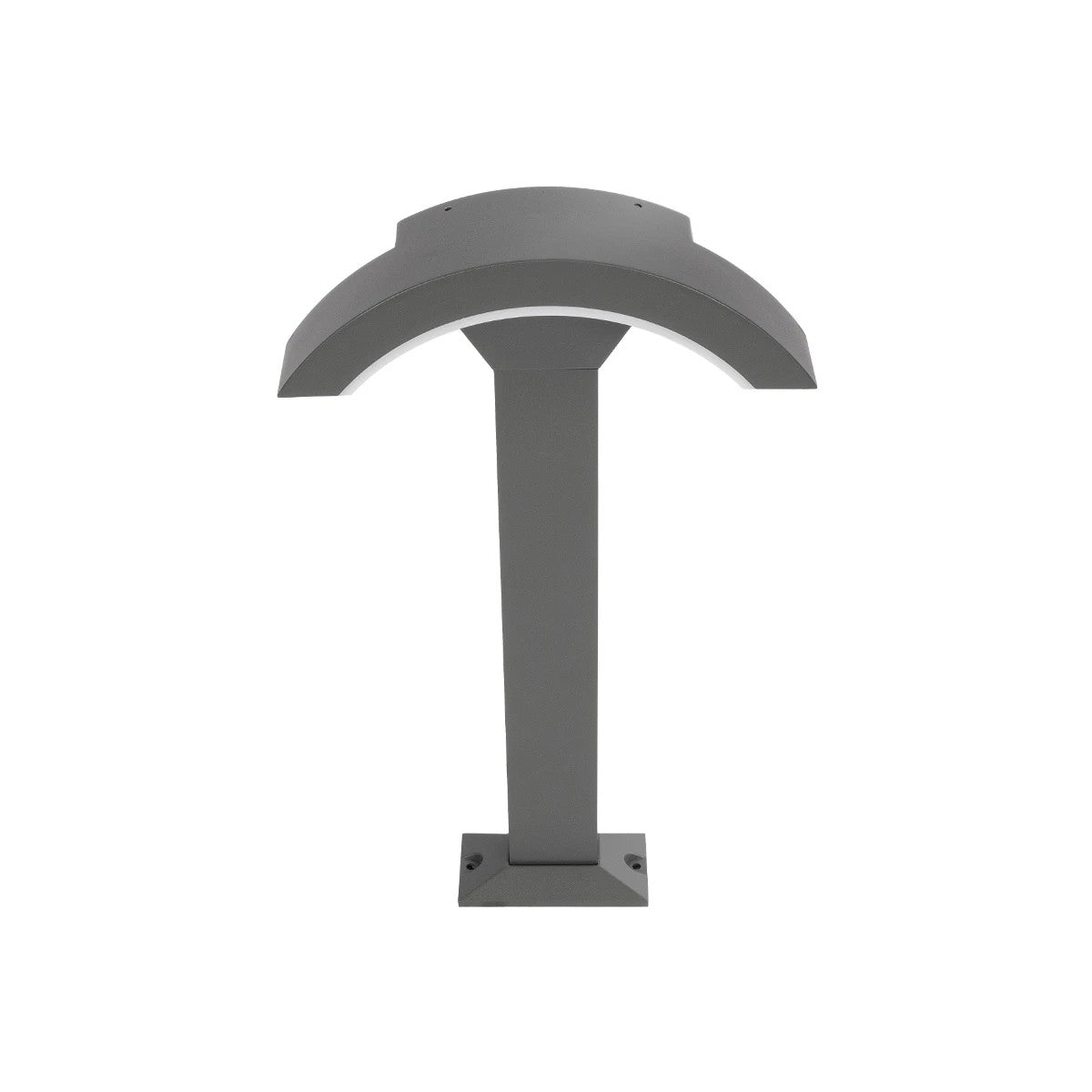 GREMO KLV-101-0125 Φωτιστικό Κολωνάκι Κήπου LED 10W 1050lm 45° AC 220-240V Αδιάβροχο IP65 Θερμό Λευκό 2700K - Lumileds SMD Chip & TÜV SÜD Driver - Γκρι Ανθρακί Ματ - Μ29.5 x Π11.5 x Υ50