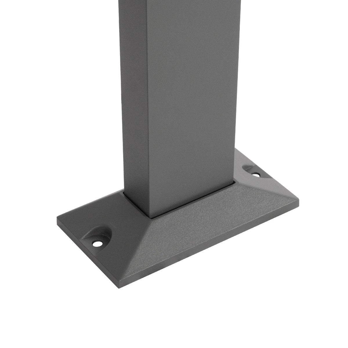 GREMO KLV-101-0125 Φωτιστικό Κολωνάκι Κήπου LED 10W 1050lm 45° AC 220-240V Αδιάβροχο IP65 Θερμό Λευκό 2700K - Lumileds SMD Chip & TÜV SÜD Driver - Γκρι Ανθρακί Ματ - Μ29.5 x Π11.5 x Υ50