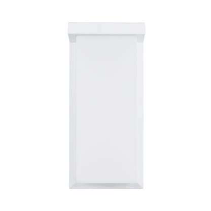 LOFT 60760 Φωτιστικό Τοίχου - Απλίκα Εσωτερικού/Εξωτερικού Χώρου LED 18W 1890lm 120° AC175-265V Αδιάβροχο IP65 - Πλαστικό Σώμα - Φυσικό λευκό 4500K - Μ24.5 x Π11 x Υ9.5cm - Λευκό - Bridgelux Chip