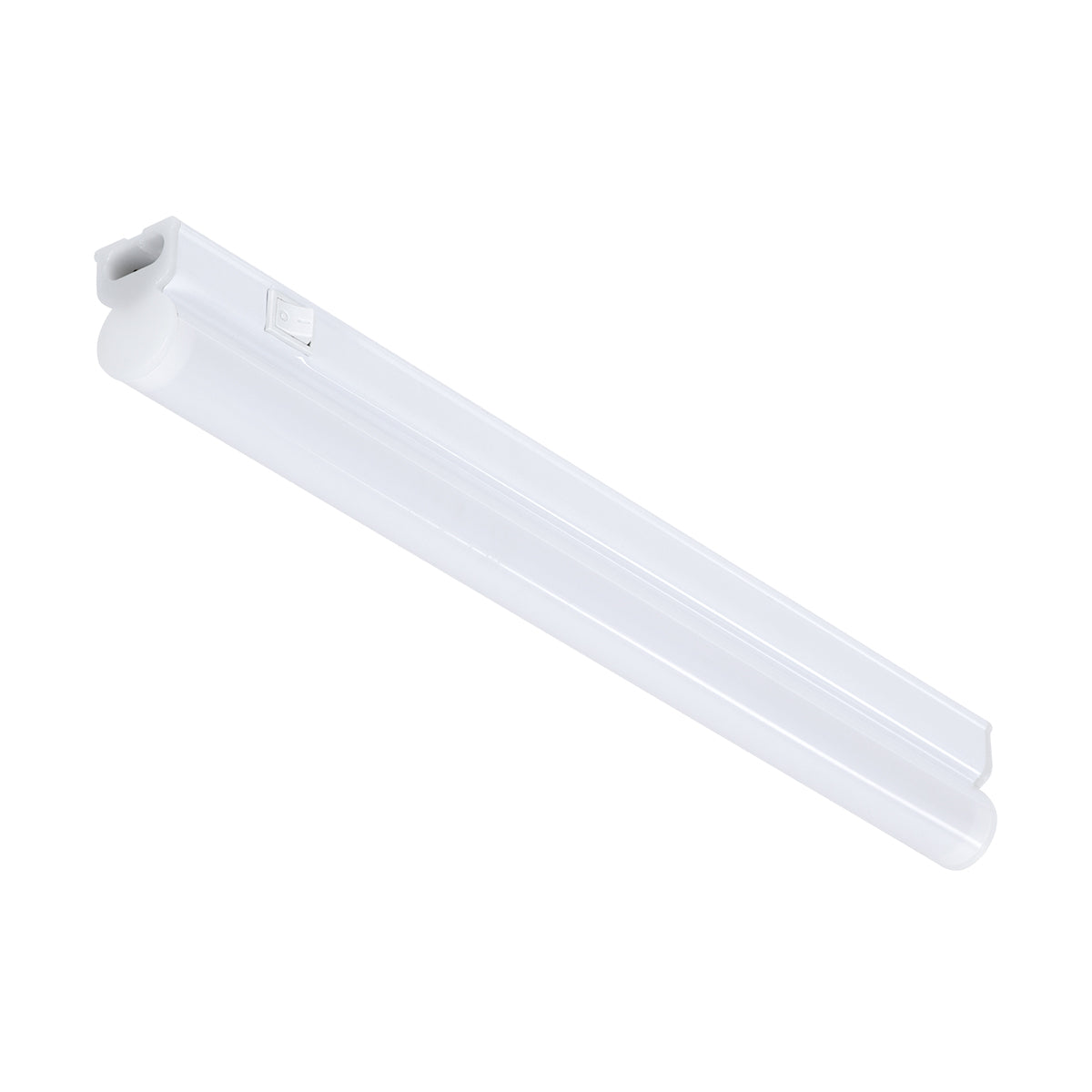 TUBO 60785 Γραμμικό Φωτιστικό Οροφής Linear LED Τύπου T5 Επεκτεινόμενο 5.5W 539lm 180° AC 220-240V IP20 Πάγκου Κουζίνας με Διακόπτη On/Off Μ30 x Π2.2 x Υ3.5cm Φυσικό Λευκό 4500K - Λευκό