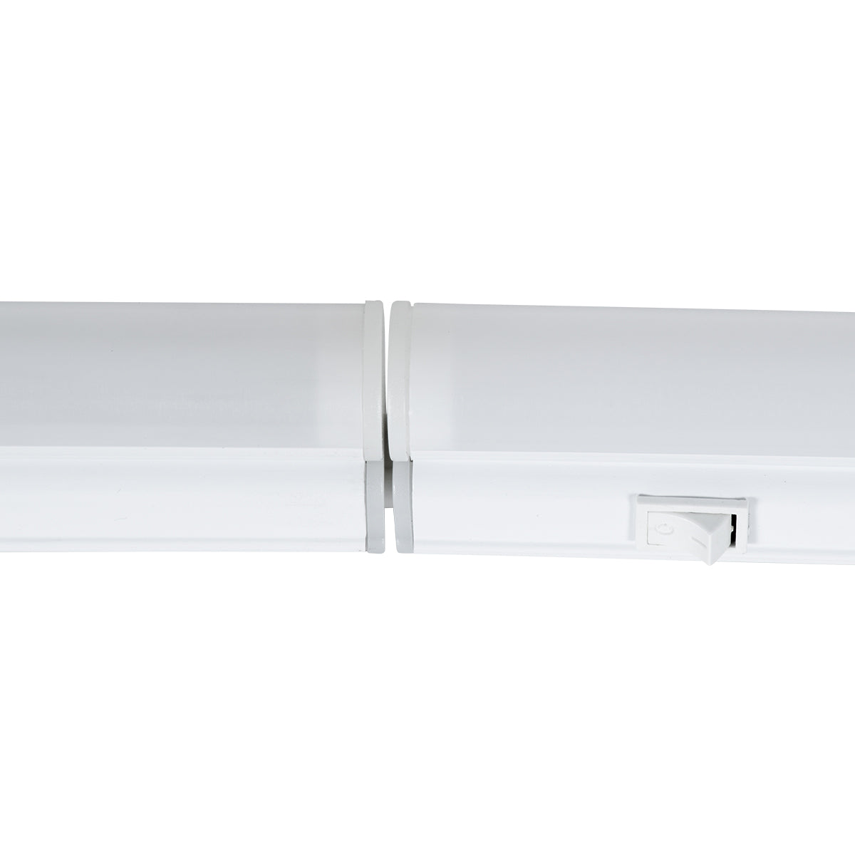 TUBO 60789 Γραμμικό Φωτιστικό Οροφής Linear LED Τύπου T5 Επεκτεινόμενο 9W 864lm 180° AC 220-240V IP20 Πάγκου Κουζίνας με Διακόπτη On/Off Μ60 x Π2.2 x Υ3.5cm Θερμό Λευκό 2700K - Λευκό