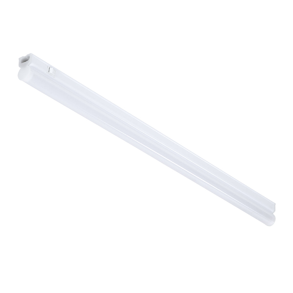 TUBO 60789 Γραμμικό Φωτιστικό Οροφής Linear LED Τύπου T5 Επεκτεινόμενο 9W 864lm 180° AC 220-240V IP20 Πάγκου Κουζίνας με Διακόπτη On/Off Μ60 x Π2.2 x Υ3.5cm Θερμό Λευκό 2700K - Λευκό