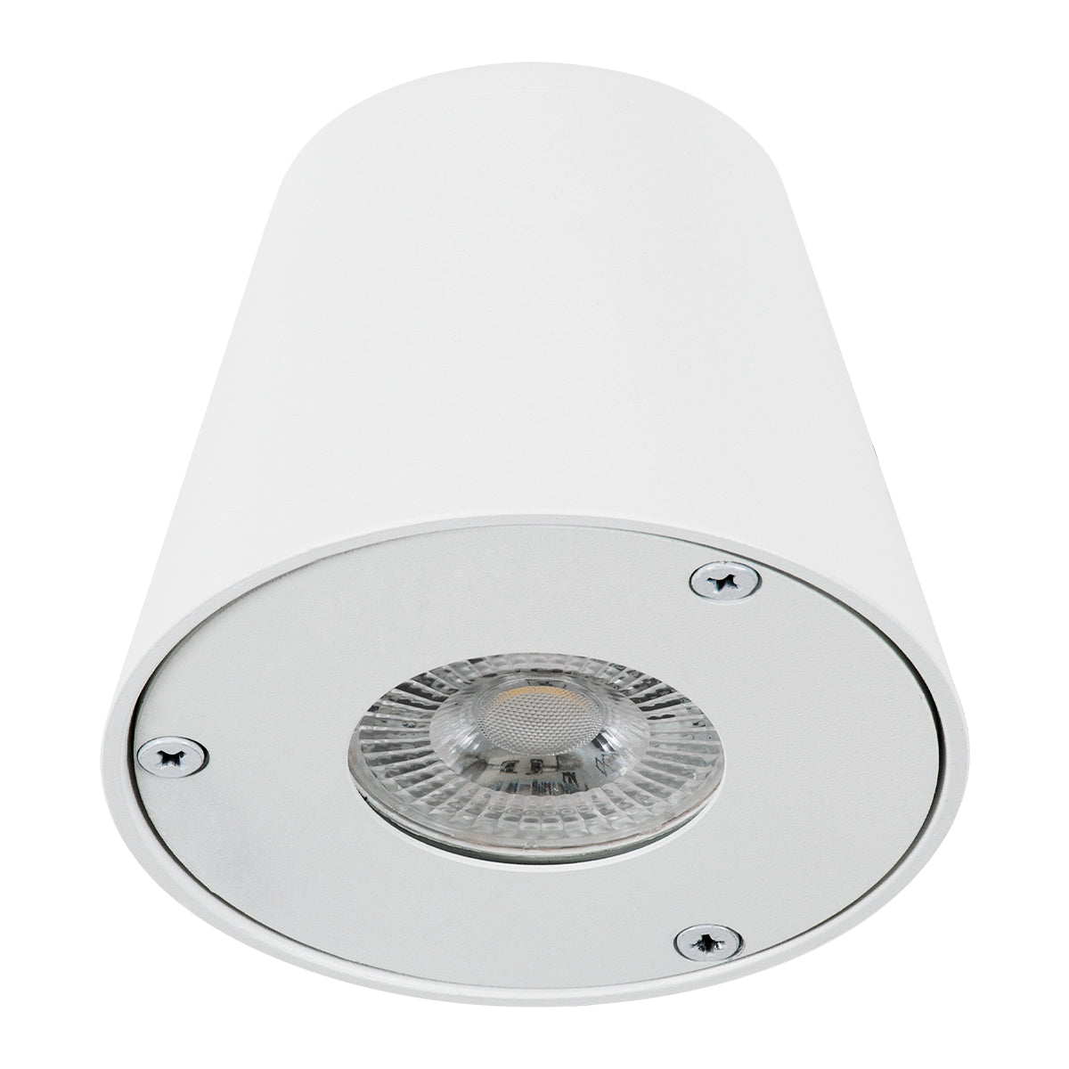 GARDENIA 60793 Φωτιστικό Τοίχου - Απλίκα Αρχιτεκτονικού Φωτισμού Εσωτερικού/Εξωτερικού Χώρου Up or Down Μονόφωτο 1 x GU10 AC220-240V Αδιάβροχο IP65 - Σώμα Αλουμινίου & Tempered Glass - Μ9.5 x Π13 x Υ7.7cm - Λευκό