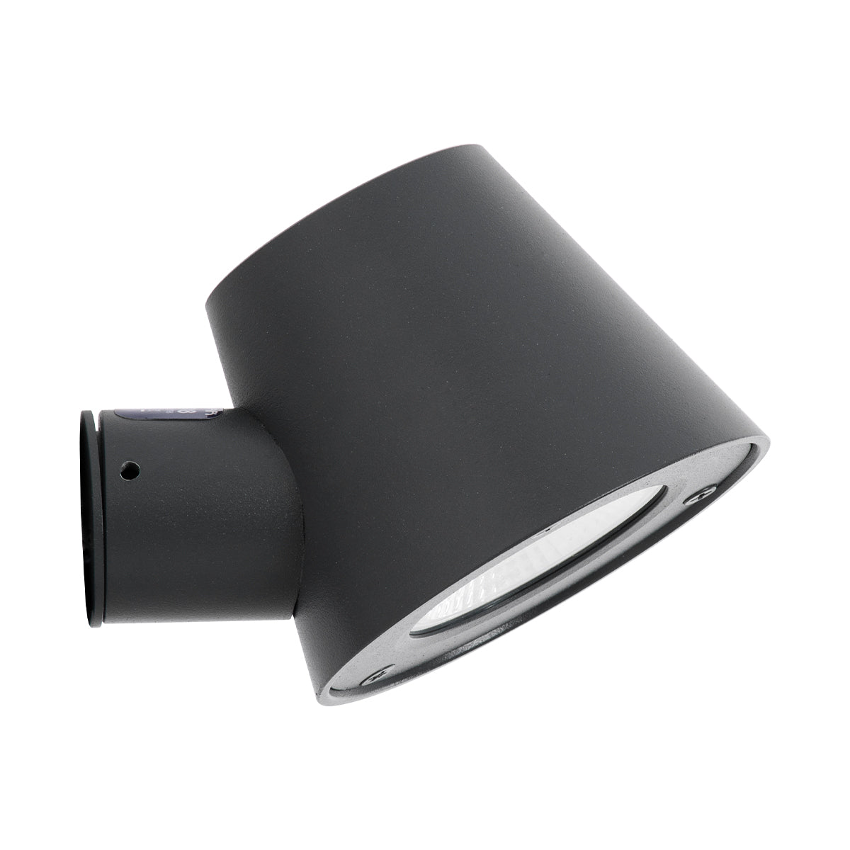 GARDENIA 60798 Φωτιστικό Τοίχου - Απλίκα Αρχιτεκτονικού Φωτισμού Εσωτερικού/Εξωτερικού Χώρου Up or Down LED 7W 700lm 60° AC220-240V Αδιάβροχο IP65 - Σώμα Αλουμινίου & Tempered Glass - Μ9.5 x Π13 x Υ7.7cm - Θερμό Λευκό 2700K - Γκρι Ανθρακί - Bridgelux Chip