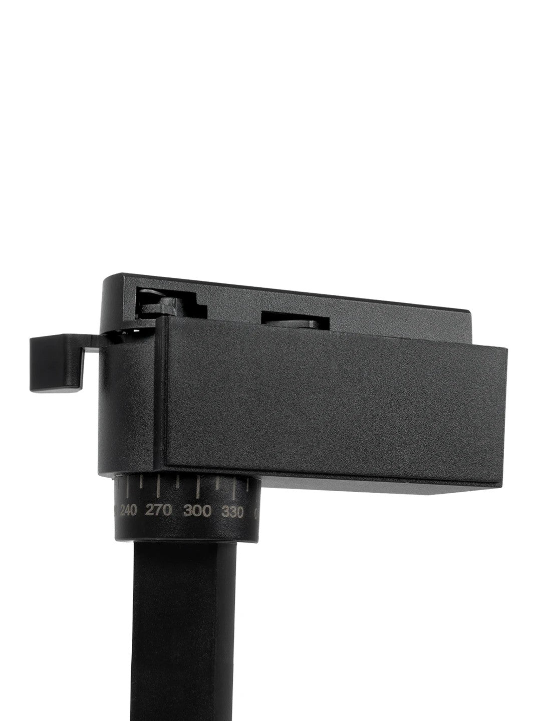 LUGANO 60804 Single-Phase LED Track Spot 10W 1250lm 36° AC 220-240V IP20 Natural White 4500K - Bridgelux COB Chip & TÜV SÜD Driver - Eurotrack 1PH - Matte Black - L8.5 x W5 x H18