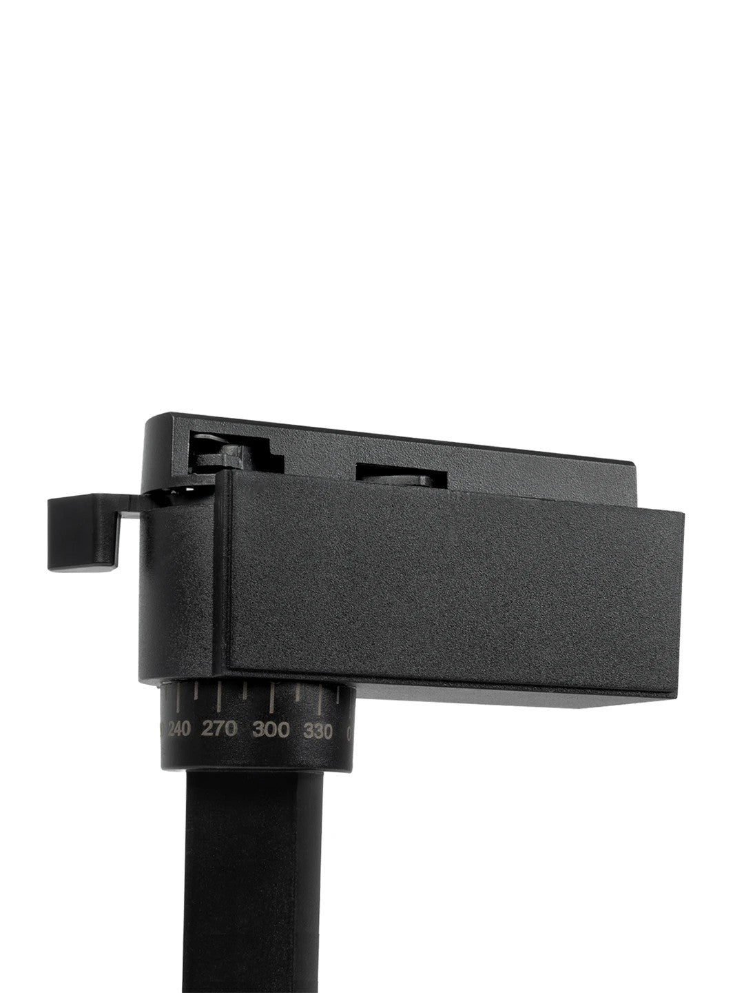 LUGANO 60810 Μονοφασικό Σποτ Ράγας LED 20W 2500lm 36° AC 220-240V IP20 Φυσικό Λευκό 4500K - Bridgelux COB Chip & TÜV SÜD Driver - Eurotrack 1PH - Μαύρο Ματ - Μ8.5 x Π6.5 x Υ20.5