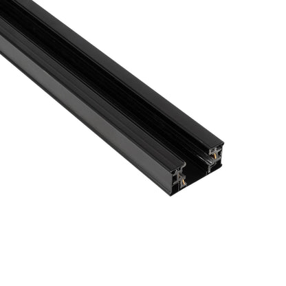TRACKOLD-2PH 60875 Διφασική Ράγα 3 Καλωδίων 2L+1N για Σύστημα Ράγας Trackold-2PH AC 220-240V IP20 - Μαύρο Ματ - Μ100 x Π5 x Υ1