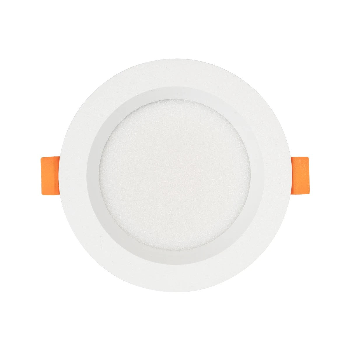 WATERA 60898 Χωνευτό Downlight Σποτ Panel LED 12W 1500lm 120° AC 220-240V Αδιάβροχο IP54 Ρυθμιζόμενο Λευκό CCT με Διακόπτη στο Σώμα 2700K/4500K/6000K Dimmable - Lumileds SMD Chip & TÜV SÜD Driver - Λευκό Ματ - Μ10.8 x Π10.8 x Υ3.2cm / Q9cm