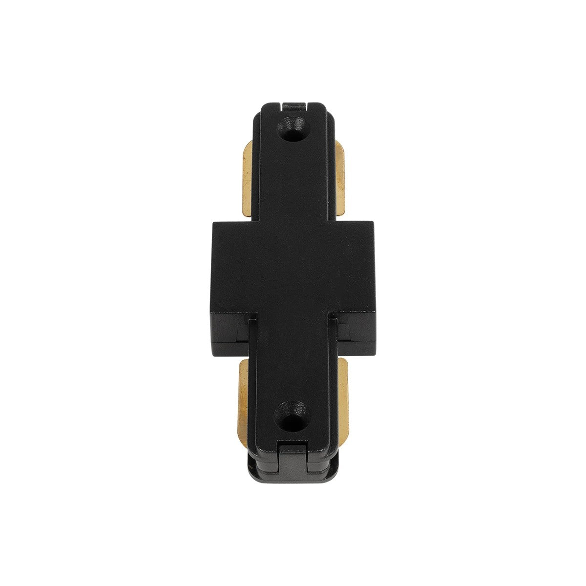 EUROTRACK-1PH 60903 Μονοφασικός Σύνδεσμος I Επέκτασης Ράγας 2 Καλωδίων 1L+1N για Σύστημα Ράγας Eurotrack-1PH AC 220-240V IP20 - Μαύρο Ματ - Μ9.3 x Π3.5 x Υ1.6