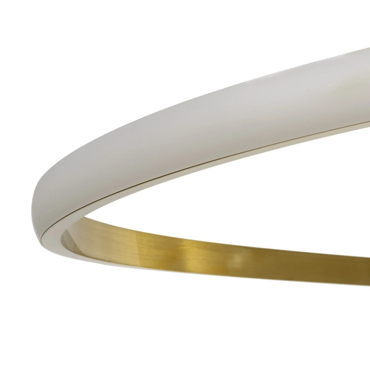 DEXTER 60920 Μοντέρνο Κρεμαστό Φωτιστικό Οροφής LED 120W 13440lm 300° AC 220-240V IP20 Ρυθμιζόμενο Λευκό CCT με Χειριστήριο από 2700K έως 6000K Dimmable - Lumileds SMD Chip - Χρυσό Βούρτσας - Μ103 x Π103 x Υ30