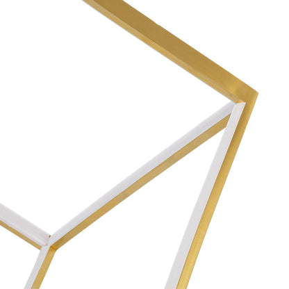 KIBOO 60930 Μοντέρνο Κρεμαστό Φωτιστικό Οροφής LED 36W 4150lm 360° AC 220-240V IP20 Ρυθμιζόμενο Λευκό CCT με Χειριστήριο από 2700K έως 6000K Dimmable - Lumileds SMD Chip - Χρυσό Βούρτσας - Μ40 x Π40 x Υ40