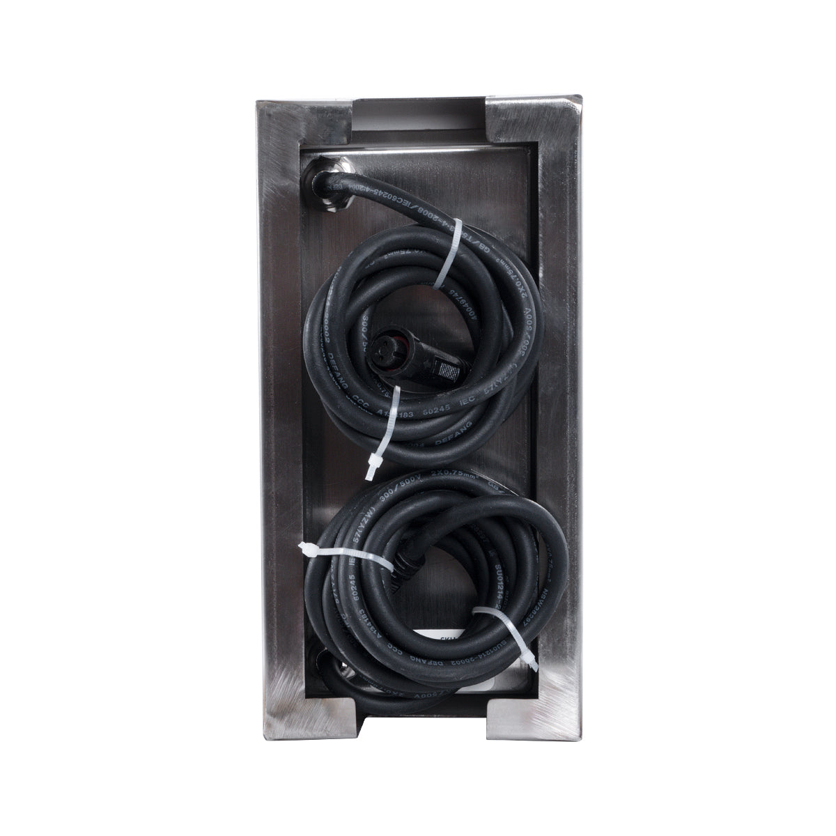 CYBOLITHOS 60951 Χωνευτό Φωτιστικό Σποτ Δαπέδου LED 4W 540lm 120° DC 24V Αδιάβροχο IP68 IK06 Μ20 x Π10 x Υ8cm 6000K Dimmable - Tempered Γαλακτερό Γυαλί & Ανοξείδωτο Ατσάλι - Bridgelux Chip