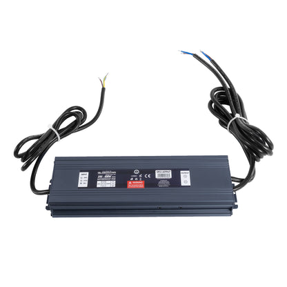 60967 Αδιάβροχο Τροφοδοτικό SELV για Προϊόντα Φωτισμού LED 400W 16.67A - AC 220-240V σε DC 24V με 1.2m VDE Καλώδιο Παροχής & Εξόδου Τροφοδοσίας - Αδιάβροχο IP68 - M25.5 x W7.5 x H4cm