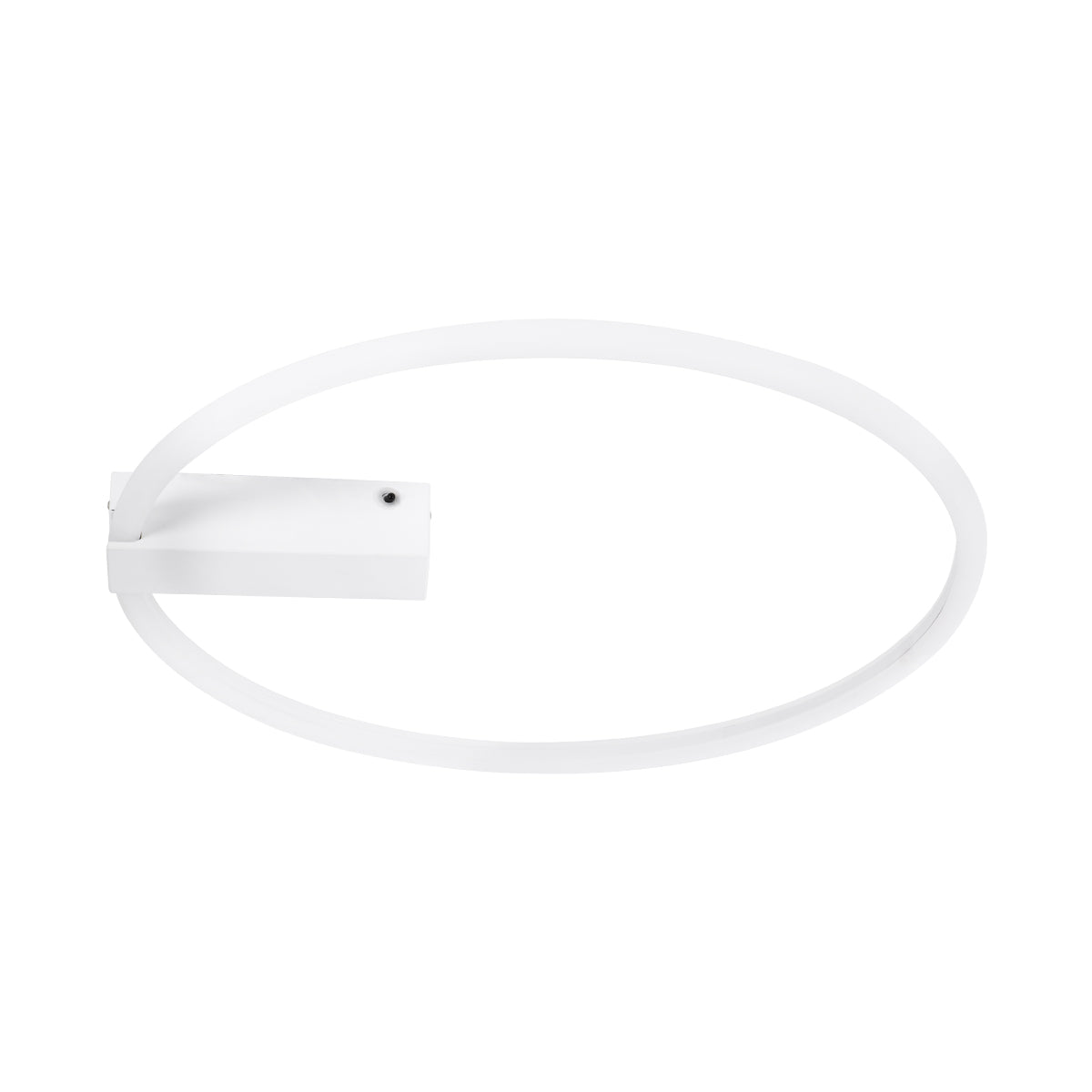 CINDERELLA 60981 Φωτιστικό Οροφής Δαχτυλίδι-Κύκλος LED CCT 30W 3360lm 360° AC 220-240V - Εναλλαγή Φωτισμού μέσω Τηλεχειριστηρίου All In One Ψυχρό 6000k+Φυσικό 4500k+Θερμό 2700k Dimmable Φ50cm - Λευκό