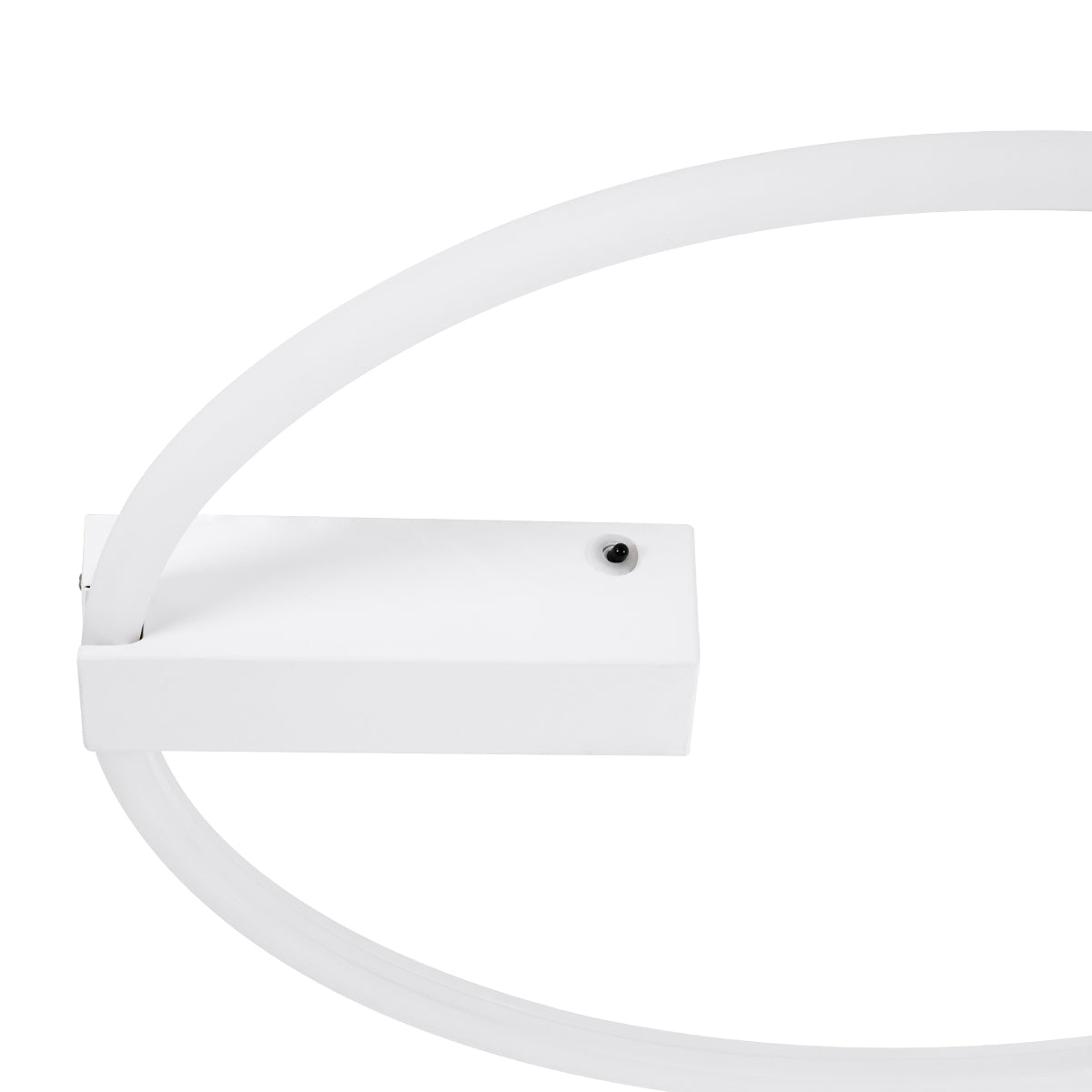 CINDERELLA 60981 Φωτιστικό Οροφής Δαχτυλίδι-Κύκλος LED CCT 30W 3360lm 360° AC 220-240V - Εναλλαγή Φωτισμού μέσω Τηλεχειριστηρίου All In One Ψυχρό 6000k+Φυσικό 4500k+Θερμό 2700k Dimmable Φ50cm - Λευκό