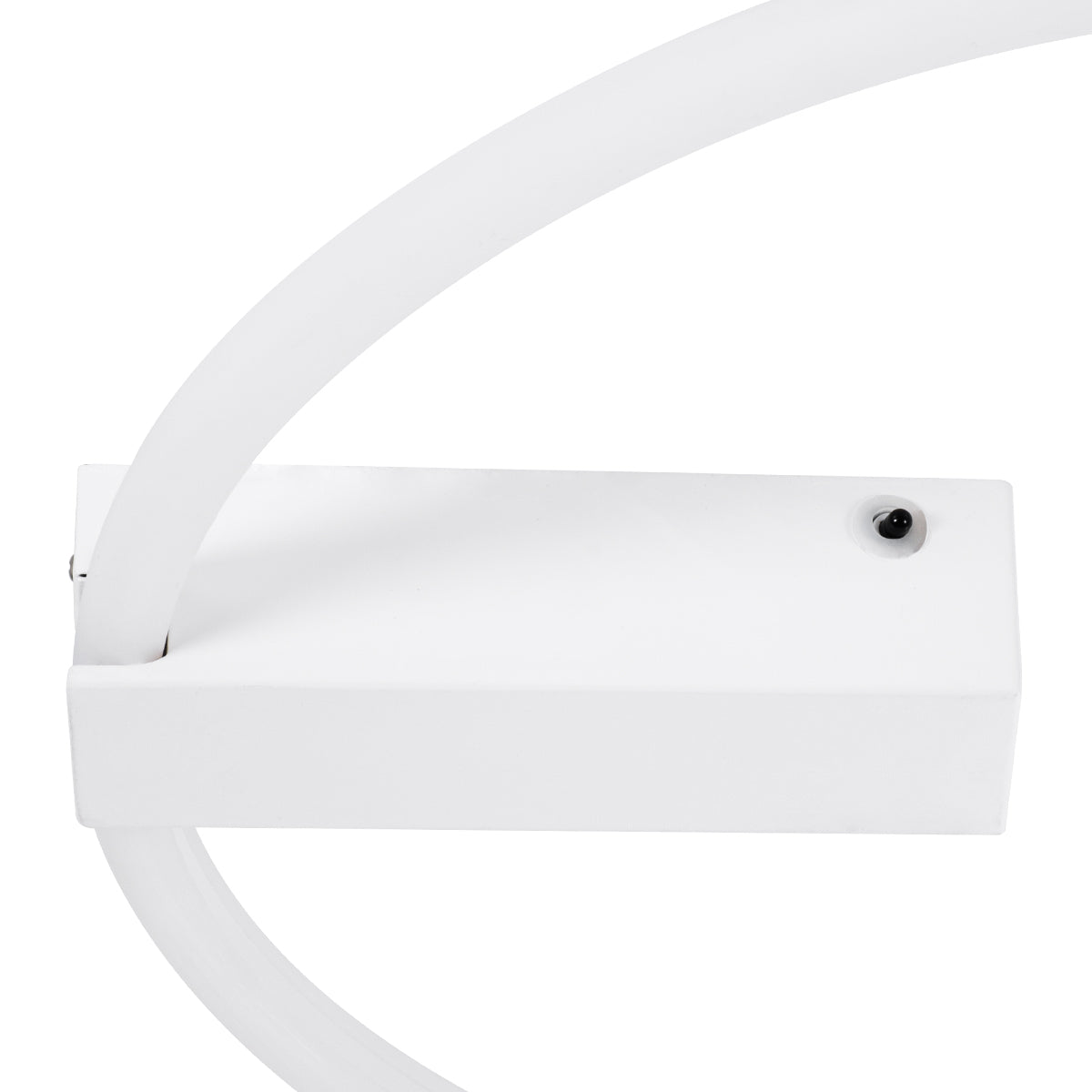 CINDERELLA 60981 Φωτιστικό Οροφής Δαχτυλίδι-Κύκλος LED CCT 30W 3360lm 360° AC 220-240V - Εναλλαγή Φωτισμού μέσω Τηλεχειριστηρίου All In One Ψυχρό 6000k+Φυσικό 4500k+Θερμό 2700k Dimmable Φ50cm - Λευκό