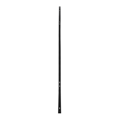 EUROTRACK-1PH 60984-3M Μονοφασική Ράγα 2 Καλωδίων 1L+1N για Σύστημα Ράγας Eurotrack-1PH AC 220-240V IP20 - Μαύρο Ματ - Μ300 x Π3.6 x Υ2