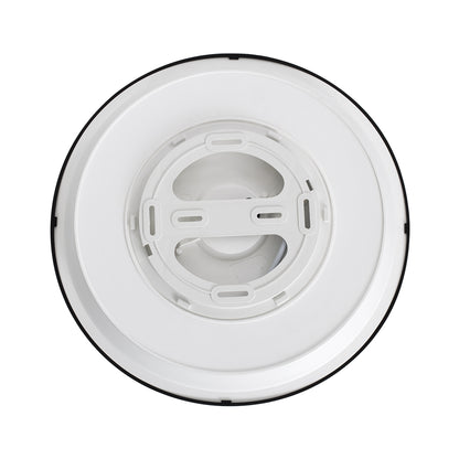 TUFFIN 60997 Πλαφονιέρα Οροφής LED 24W 2640lm 120° AC 220-240V Αδιάβροχη IP54 Φ30 x Υ6.5cm Φυσικό Λευκό 4500K - Μαύρο - Bridgelux Chips