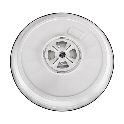 TUFFIN 60999 Πλαφονιέρα Οροφής LED 36W 3960lm 120° AC 220-240V Αδιάβροχη IP54 Φ48 x Υ6.5cm Φυσικό Λευκό 4500K - Μαύρο - Bridgelux Chips