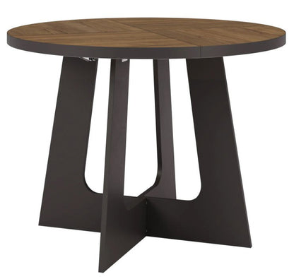 Bega Extendable Table Dark Brown 110x110x78