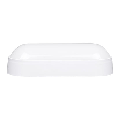 HOMIE 61001 LED Πλαφονιέρα Οροφής - Τοίχου Οβάλ 11W 939lm 150° AC 220-240V Αδιάβροχο IP65 Μ17 x Π7 x Υ4.5cm Φυσικό Λευκό 4500K