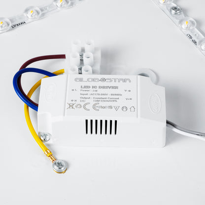 CELANO 61008 Φωτιστικό Πλαφονιέρα Οροφής LED 30W 3000lm 120° AC 220-240V Αδιάβροχο IP54 Ψυχρό Λευκό 6000K - Lumileds SMD Chip - Λευκό Γαλακτερό - Μ33 x Π33 x Υ6