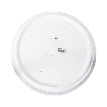 CELANO 61010 Φωτιστικό Πλαφονιέρα Οροφής LED 30W 2700lm 120° AC 220-240V Αδιάβροχο IP54 Θερμό Λευκό 2700K - Lumileds SMD Chip - Λευκό Γαλακτερό - Μ33 x Π33 x Υ6