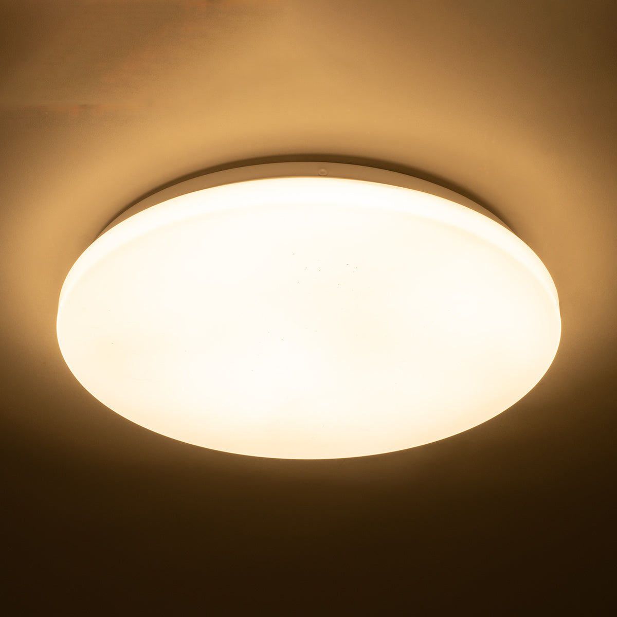 CELANO 61010 Φωτιστικό Πλαφονιέρα Οροφής LED 30W 2700lm 120° AC 220-240V Αδιάβροχο IP54 Θερμό Λευκό 2700K - Lumileds SMD Chip - Λευκό Γαλακτερό - Μ33 x Π33 x Υ6