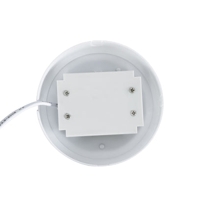 REVANO 61011 LED Πλαφονιέρα Οροφής Στρόγγυλη Φ12 12W 1200lm 180° AC 220-240V Αδιάβροχη IP54 Φ12 x Υ4.5cm Ψυχρό Λευκό 6000K