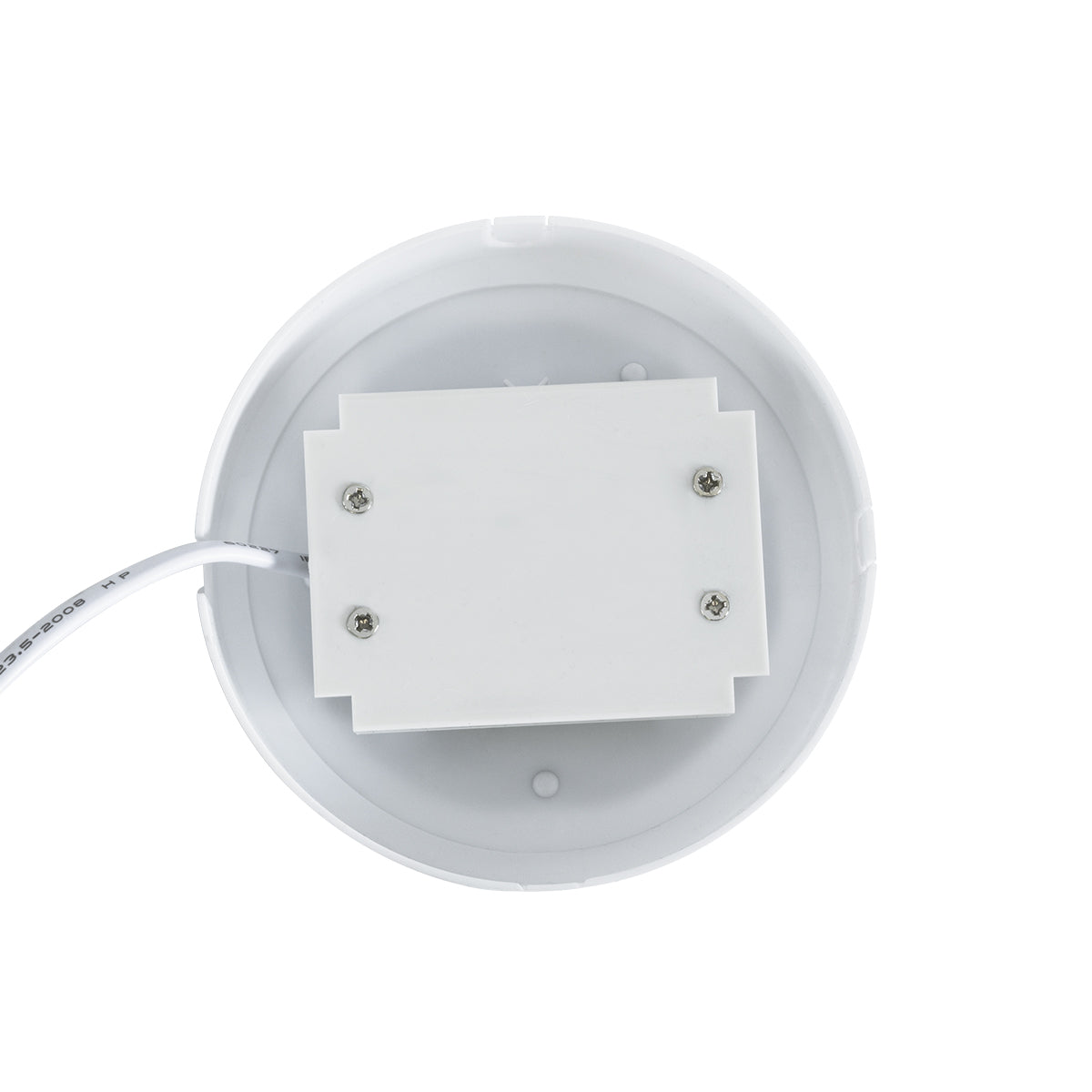 REVANO 61012 LED Πλαφονιέρα Οροφής Στρόγγυλη Φ12 12W 1140lm 180° AC 220-240V Αδιάβροχη IP54 Φ12 x Υ4.5cm Φυσικό Λευκό 4500K