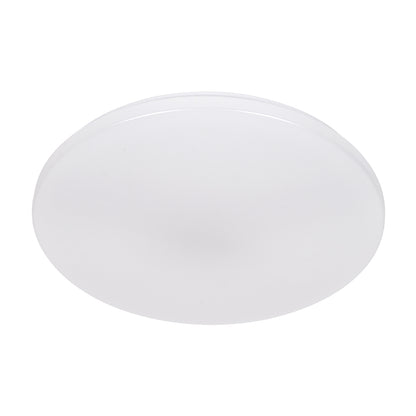 AVA 61017 Μοντέρνο Φωτιστικό Οροφής LED 76W 7600lm 120° AC 220-240V IP20 Ρυθμιζόμενο Λευκό CCT με Χειριστήριο από 2700K έως 6000K Dimmable - Lumileds SMD Chip - Λευκό Ματ - Μ48 x Π48 x Υ6.5