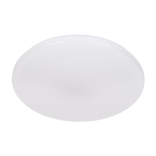 AVA 61017 Μοντέρνο Φωτιστικό Οροφής LED 76W 7600lm 120° AC 220-240V IP20 Ρυθμιζόμενο Λευκό CCT με Χειριστήριο από 2700K έως 6000K Dimmable - Lumileds SMD Chip - Λευκό Ματ - Μ48 x Π48 x Υ6.5