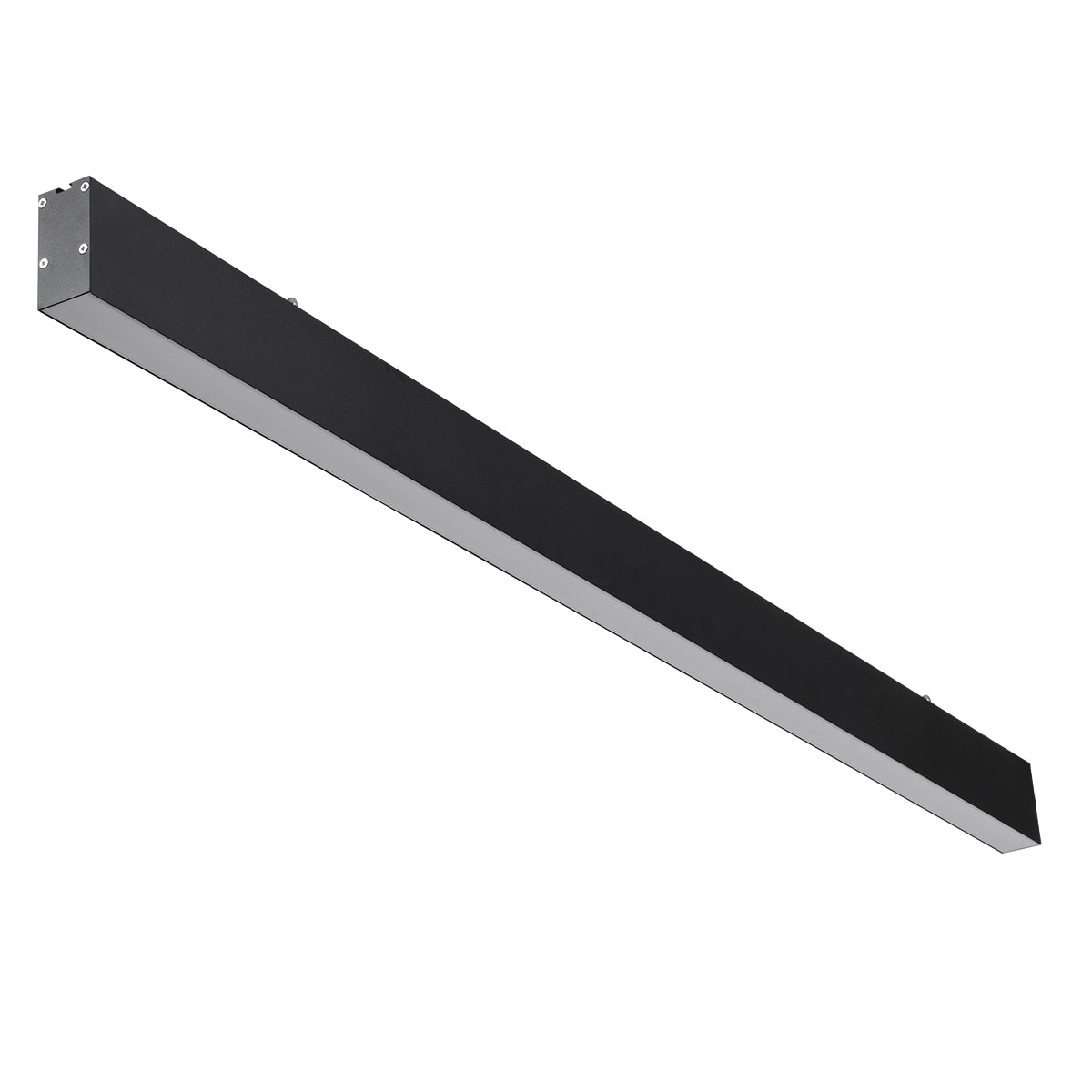 FELIX 61028-S Γραμμικό Φωτιστικό Οροφής Linear LED CCT 54W 6500lm 120° AC 220-240V Μ120 x Π3.5 x Υ7cm - Εναλλαγή Φωτισμού μέσω Τηλεχειριστηρίου All In One Ψυχρό 6000k+Φυσικό 4500k+Θερμό 2700k Dimmable - Μαύρο