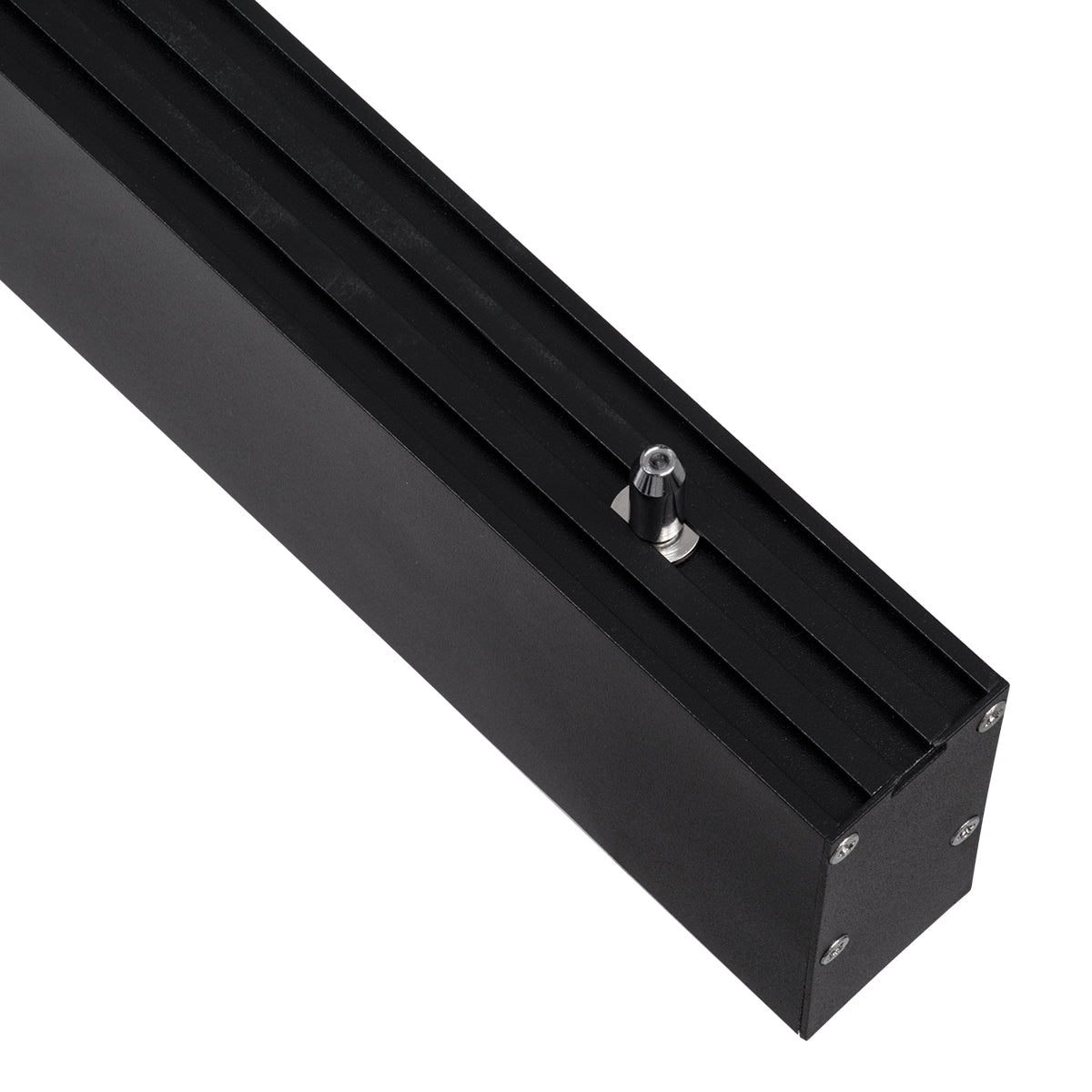 FELIX 61028-S Γραμμικό Φωτιστικό Οροφής Linear LED CCT 54W 6500lm 120° AC 220-240V Μ120 x Π3.5 x Υ7cm - Εναλλαγή Φωτισμού μέσω Τηλεχειριστηρίου All In One Ψυχρό 6000k+Φυσικό 4500k+Θερμό 2700k Dimmable - Μαύρο