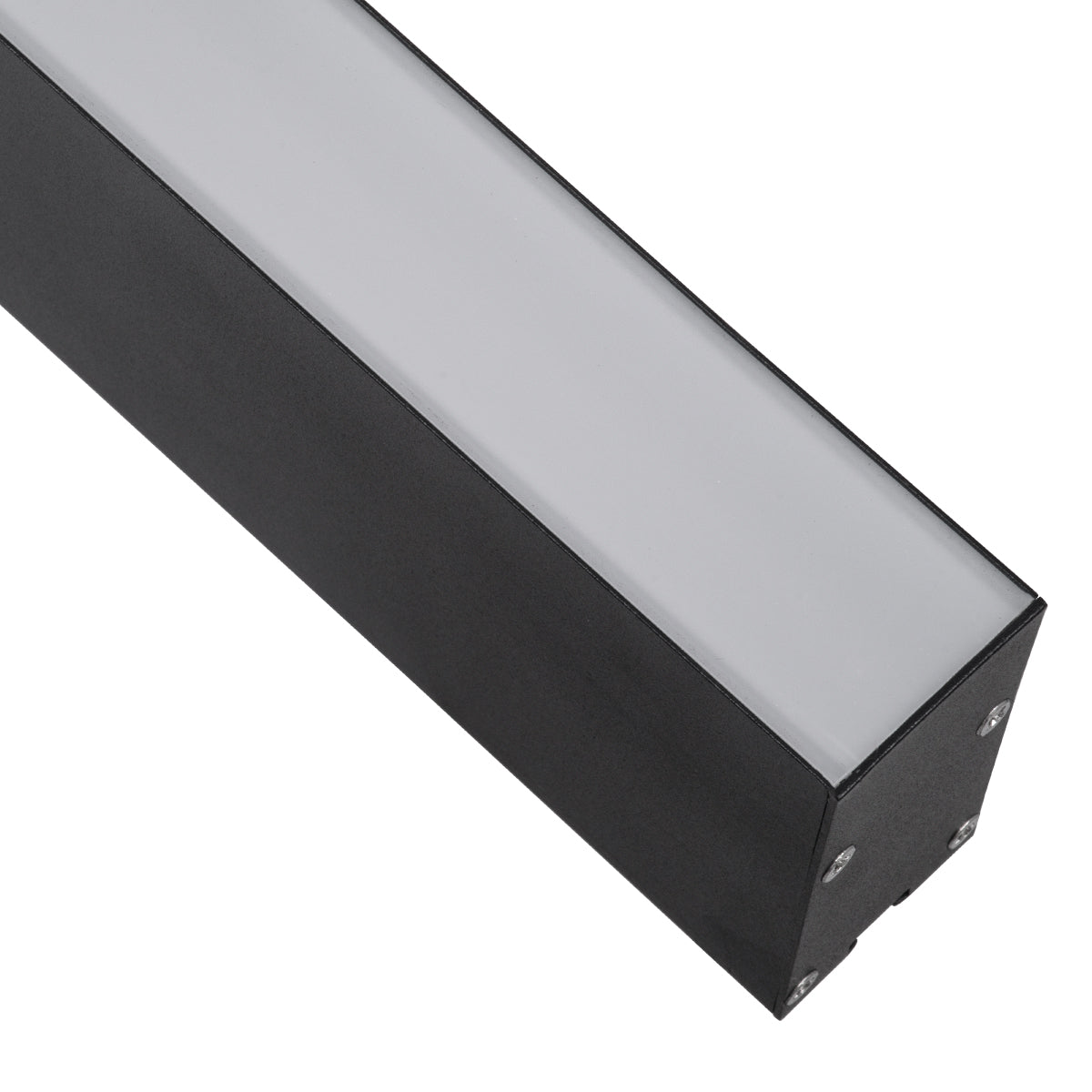 FELIX 61028-P Γραμμικό Κρεμαστό Φωτιστικό Linear LED CCT 54W 6500lm 120° AC 220-240V Μ120 x Π3.5 x Υ7cm - Εναλλαγή Φωτισμού μέσω Τηλεχειριστηρίου All In One Ψυχρό 6000k+Φυσικό 4500k+Θερμό 2700k Dimmable - Μαύρο