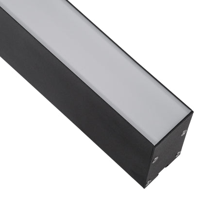 FELIX 61028-P Γραμμικό Κρεμαστό Φωτιστικό Linear LED CCT 54W 6500lm 120° AC 220-240V Μ120 x Π3.5 x Υ7cm - Εναλλαγή Φωτισμού μέσω Τηλεχειριστηρίου All In One Ψυχρό 6000k+Φυσικό 4500k+Θερμό 2700k Dimmable - Μαύρο
