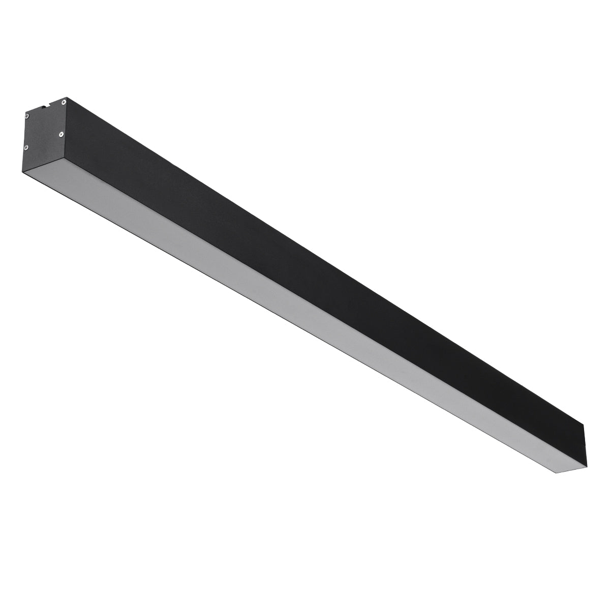 ORION 61030-S Γραμμικό Φωτιστικό Οροφής Linear LED CCT 72W 8600lm 120° AC 220-240V Μ120 x Π5.5 x Υ7cm - Εναλλαγή Φωτισμού μέσω Τηλεχειριστηρίου All In One Ψυχρό 6000k+Φυσικό 4500k+Θερμό 2700k Dimmable - Μαύρο