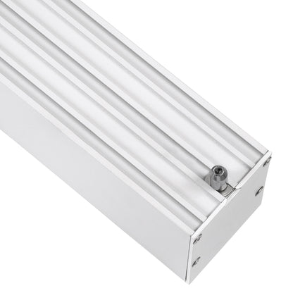 ORION 61031-S Γραμμικό Φωτιστικό Οροφής Linear LED CCT 72W 8600lm 120° AC 220-240V Μ120 x Π5.5 x Υ7cm - Εναλλαγή Φωτισμού μέσω Τηλεχειριστηρίου All In One Ψυχρό 6000k+Φυσικό 4500k+Θερμό 2700k Dimmable - Λευκό