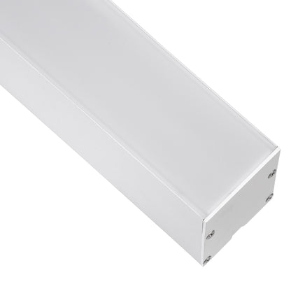 ORION 61031-P Γραμμικό Κρεμαστό Φωτιστικό Linear LED CCT 72W 8600lm 120° AC 220-240V Μ120 x Π5.5 x Υ7cm - Εναλλαγή Φωτισμού μέσω Τηλεχειριστηρίου All In One Ψυχρό 6000k+Φυσικό 4500k+Θερμό 2700k Dimmable - Λευκό
