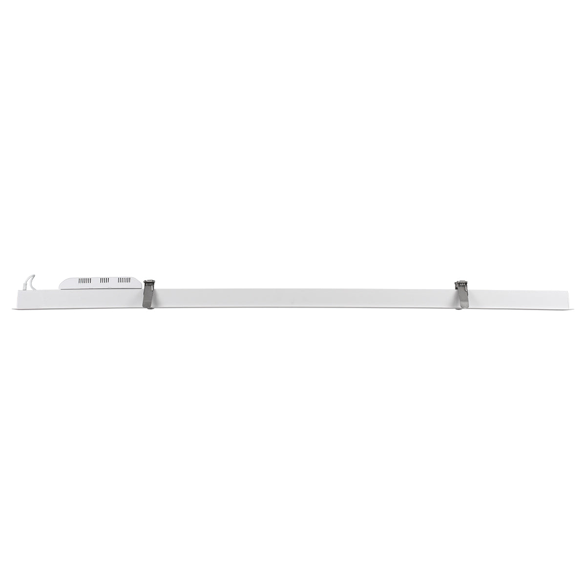 LUCA 61033 Γραμμικό Χωνευτό Φωτιστικό Linear LED CCT 54W 6500lm 120° AC 220-240V Μ121.5 x Π5 x Υ4cm - Εναλλαγή Φωτισμού μέσω Τηλεχειριστηρίου All In One Ψυχρό 6000k+Φυσικό 4500k+Θερμό 2700k Dimmable - Λευκό