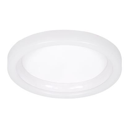 ARIANA 61035 Πλαφονιέρα Οροφής Κύκλος LED CCT 55W 6376lm 120° AC 220-240V - Εναλλαγή Φωτισμού μέσω Τηλεχειριστηρίου All In One Ψυχρό Λευκό 6000k+Φυσικό Λευκό 4500k+Θερμό Λευκό 2700k Dimmable Φ48cm - Λευκό