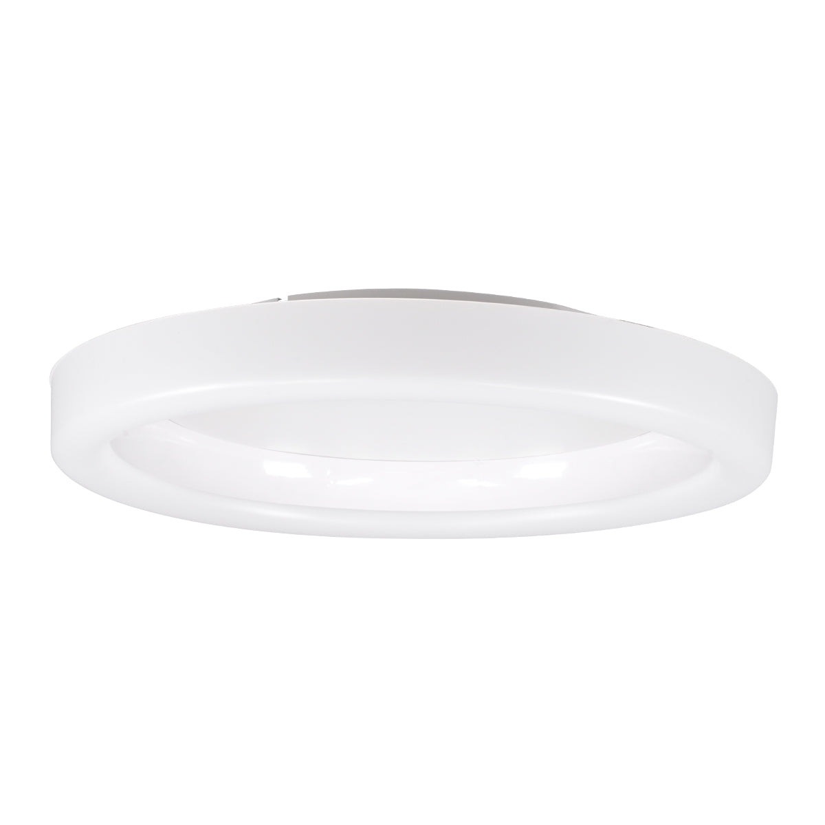 ARIANA 61035 Πλαφονιέρα Οροφής Κύκλος LED CCT 55W 6376lm 120° AC 220-240V - Εναλλαγή Φωτισμού μέσω Τηλεχειριστηρίου All In One Ψυχρό Λευκό 6000k+Φυσικό Λευκό 4500k+Θερμό Λευκό 2700k Dimmable Φ48cm - Λευκό