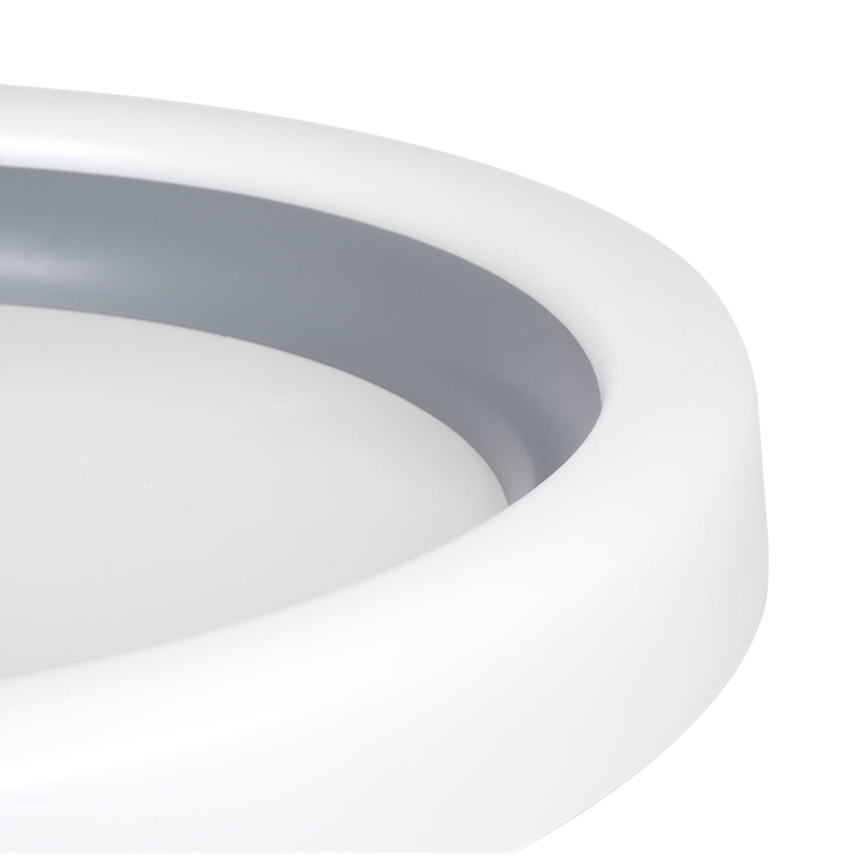 ARIANA 61036 Πλαφονιέρα Οροφής Κύκλος LED CCT 55W 6376lm 120° AC 220-240V - Εναλλαγή Φωτισμού μέσω Τηλεχειριστηρίου All In One Ψυχρό Λευκό 6000k+Φυσικό Λευκό 4500k+Θερμό Λευκό 2700k Dimmable Φ48cm - Ανθρακί