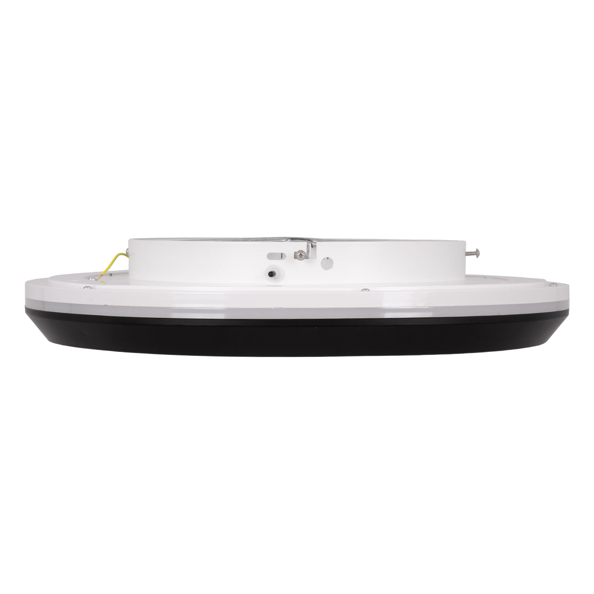 MELINA 61040 Πλαφονιέρα Οροφής Κύκλος LED CCT 55W 6376lm 120° AC 220-240V - Εναλλαγή Φωτισμού μέσω Τηλεχειριστηρίου All In One Ψυχρό Λευκό 6000k+Φυσικό Λευκό 4500k+Θερμό Λευκό 2700k Dimmable Φ48cm - Μαύρο